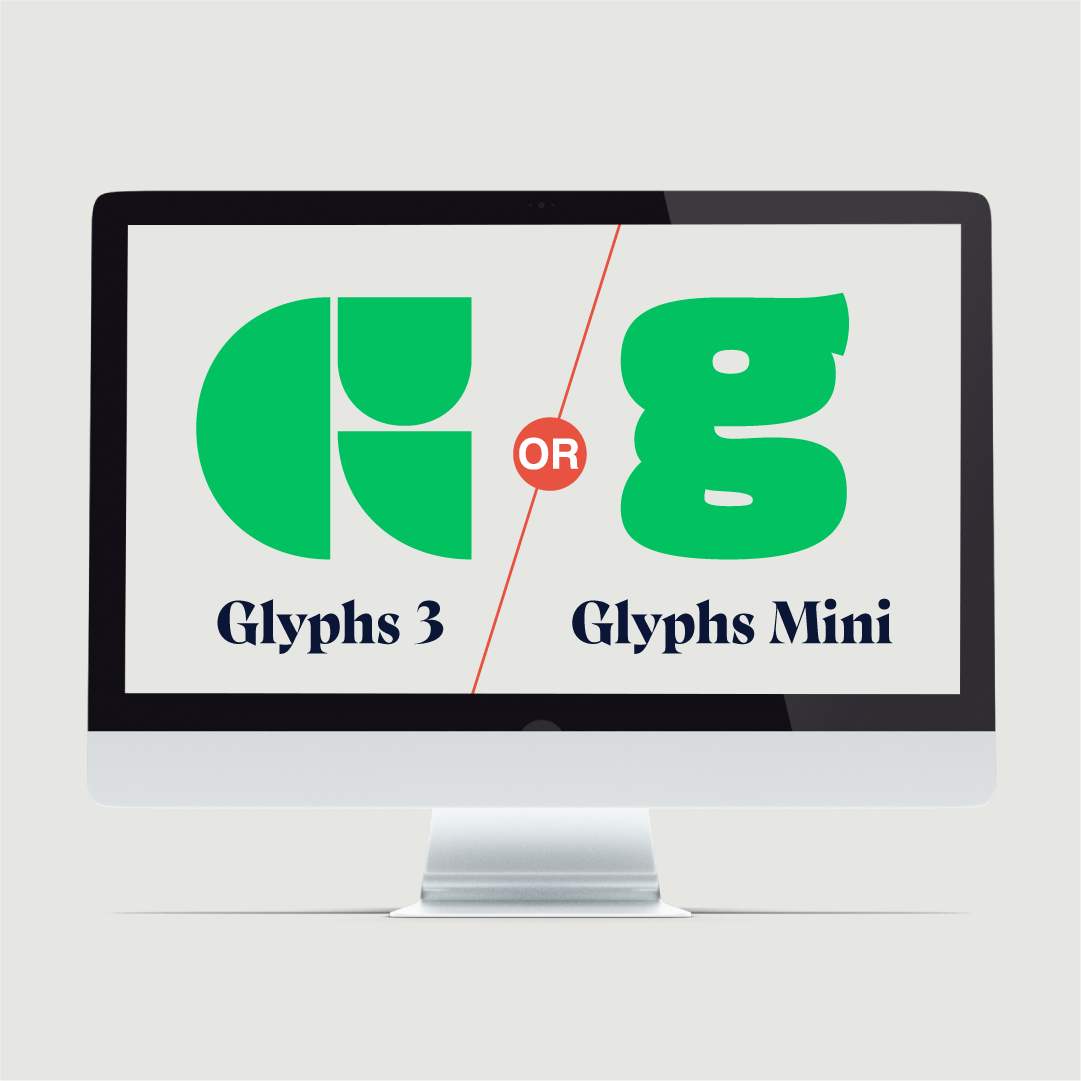Glyphs 3 or Glyphs Mini?